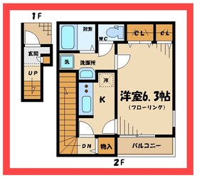 リブリアールの物件間取画像